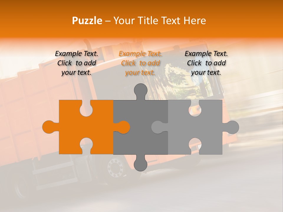 Stadt Transport Land PowerPoint Template