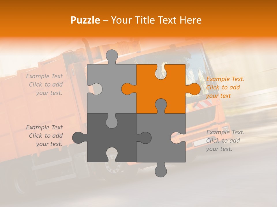 Stadt Transport Land PowerPoint Template