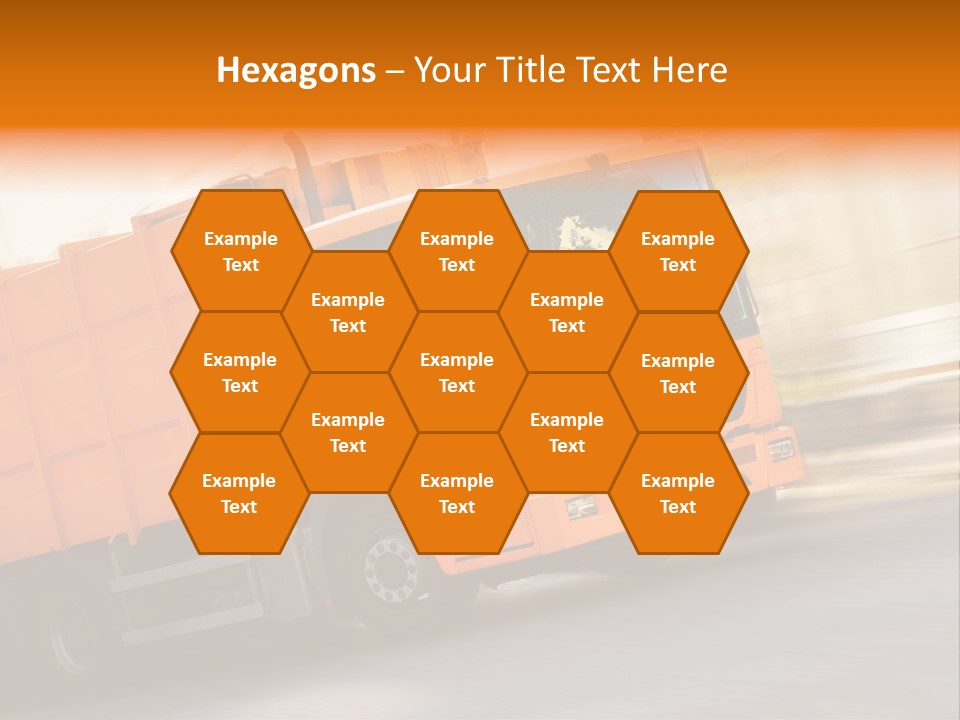 Stadt Transport Land PowerPoint Template