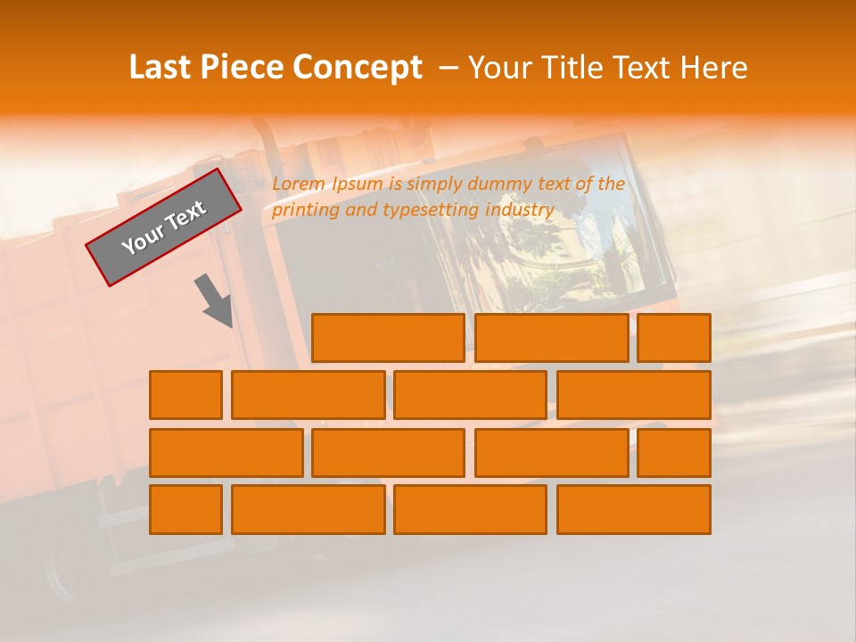 Stadt Transport Land PowerPoint Template