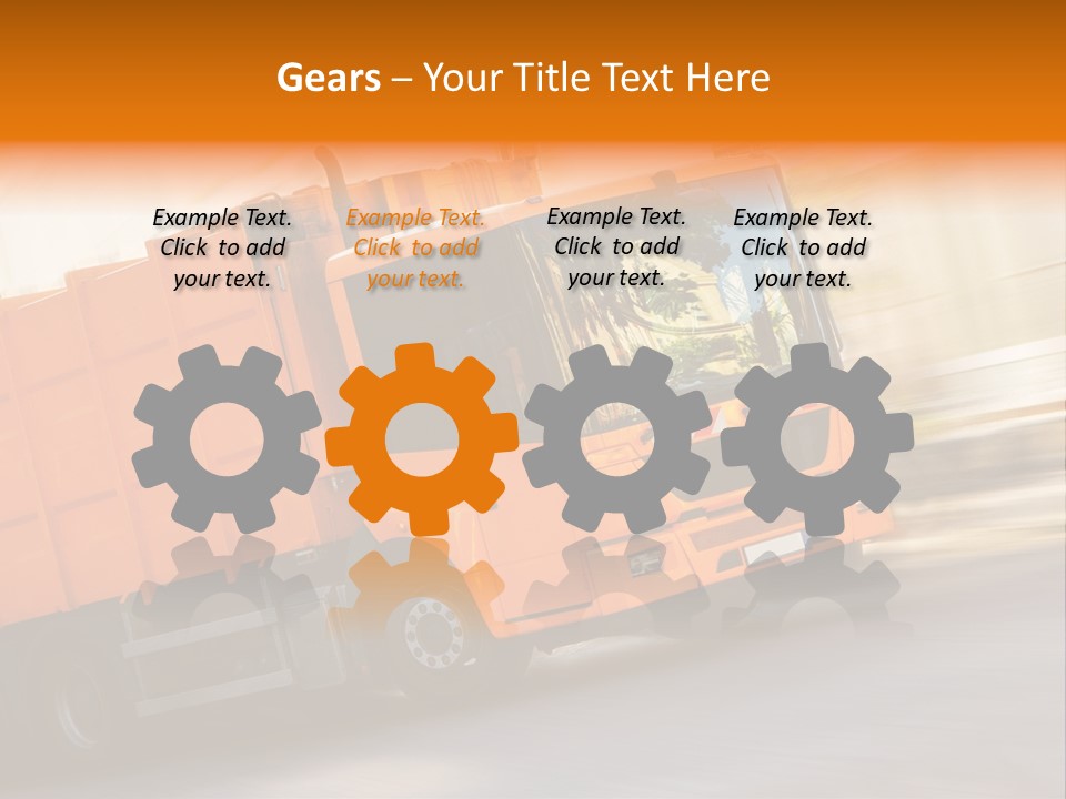 Stadt Transport Land PowerPoint Template