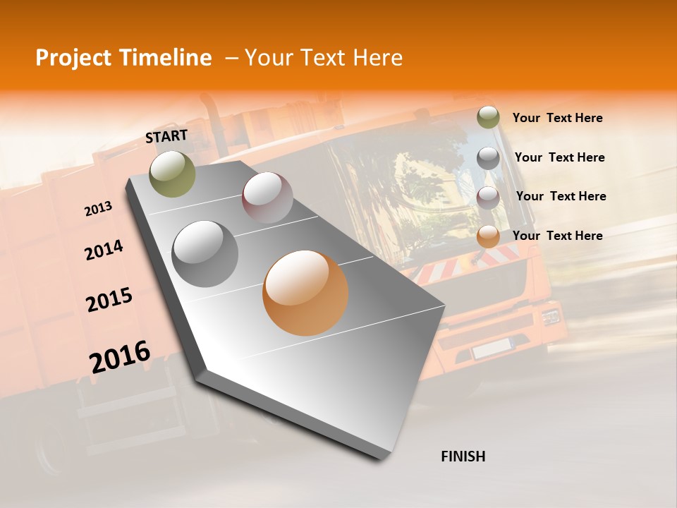 Stadt Transport Land PowerPoint Template