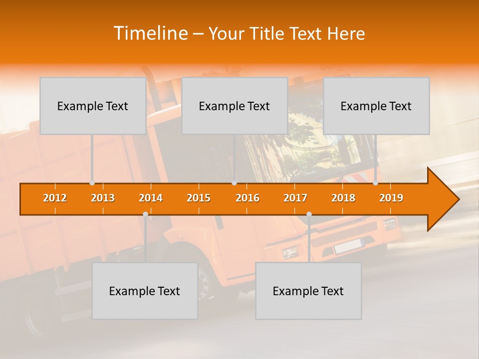 Stadt Transport Land PowerPoint Template