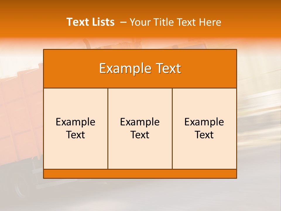 Stadt Transport Land PowerPoint Template