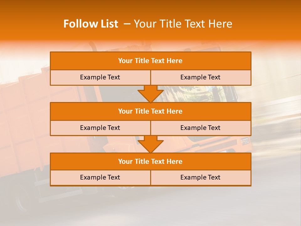 Stadt Transport Land PowerPoint Template