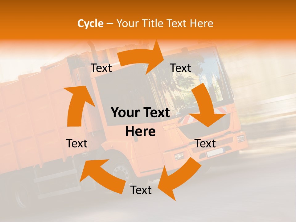 Stadt Transport Land PowerPoint Template