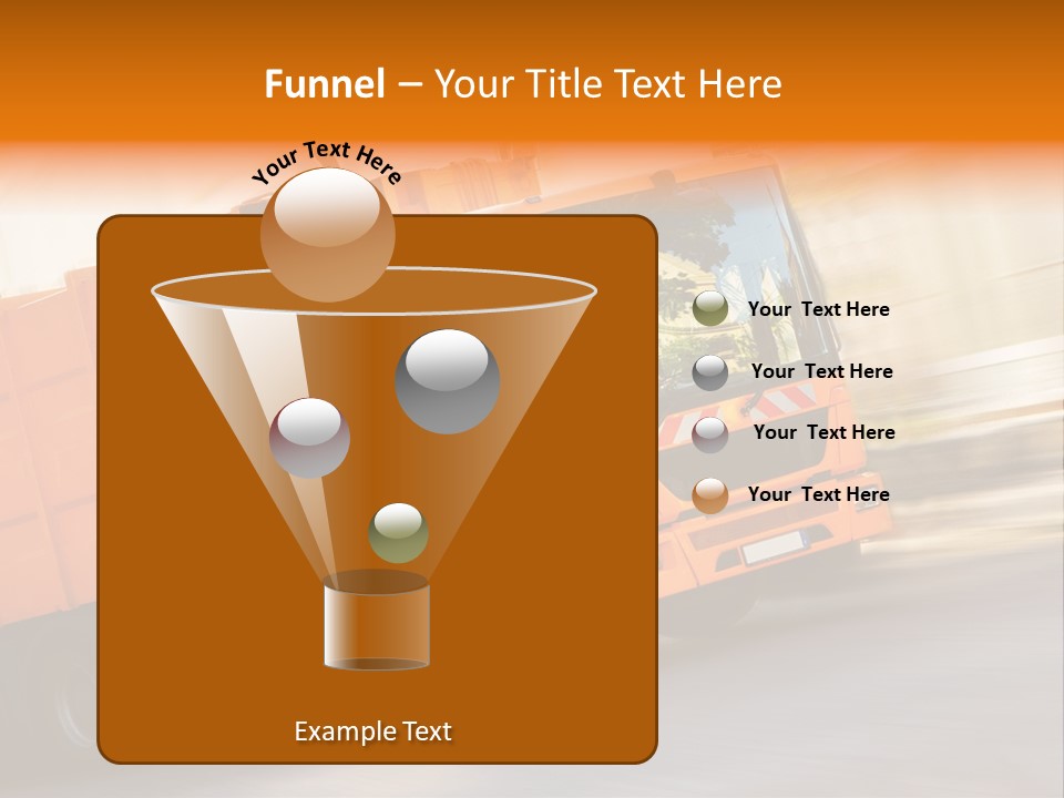 Stadt Transport Land PowerPoint Template