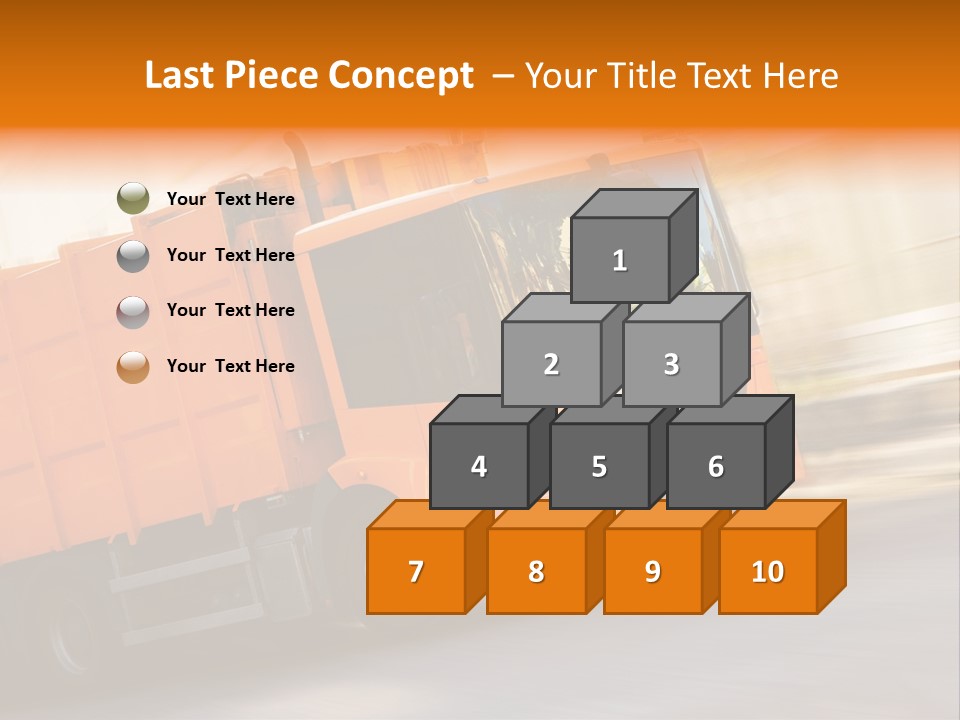 Stadt Transport Land PowerPoint Template