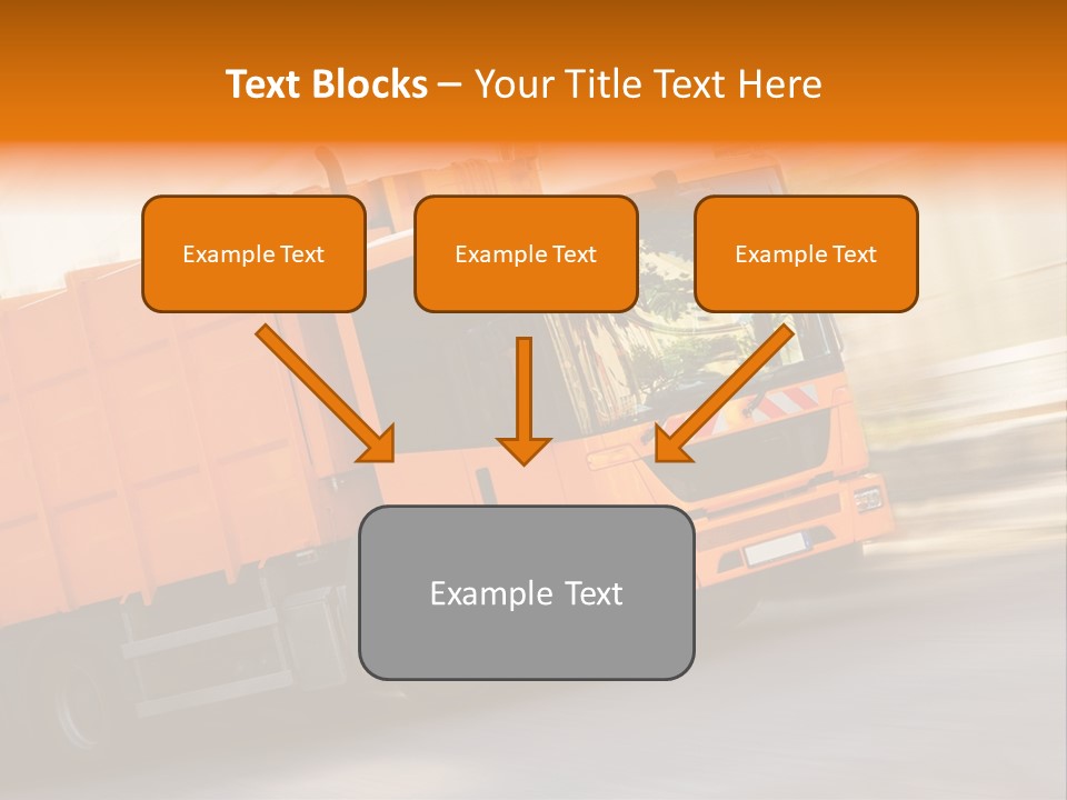 Stadt Transport Land PowerPoint Template