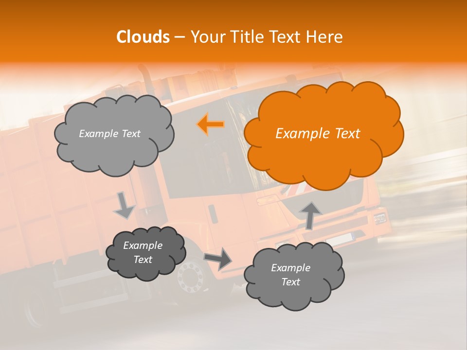 Stadt Transport Land PowerPoint Template