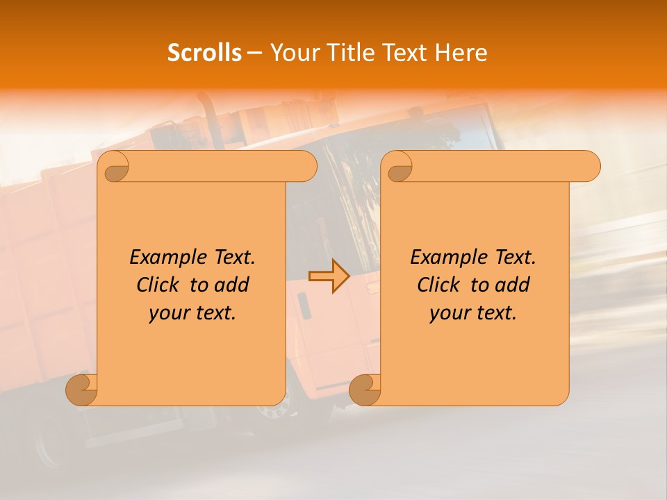 Stadt Transport Land PowerPoint Template