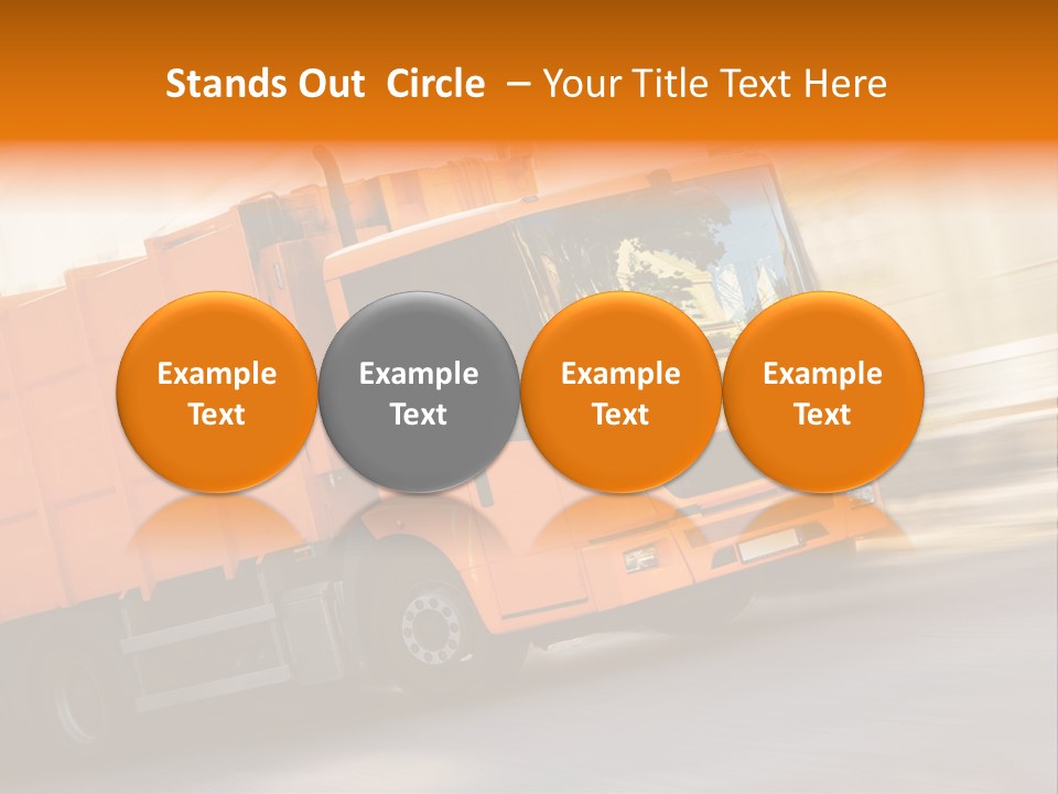 Stadt Transport Land PowerPoint Template