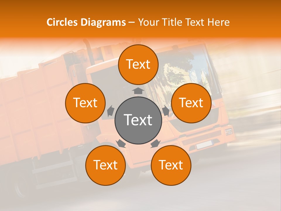 Stadt Transport Land PowerPoint Template