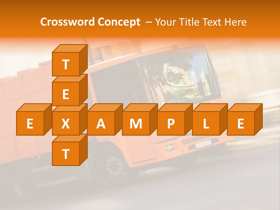 Stadt Transport Land PowerPoint Template