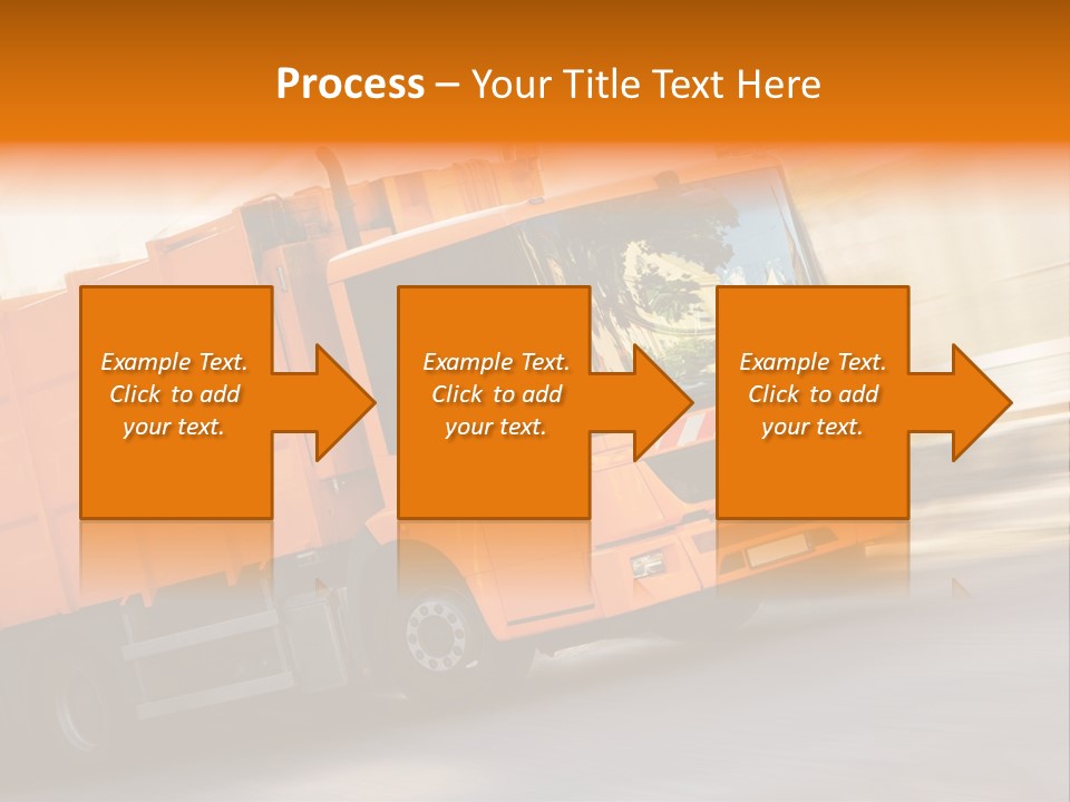 Stadt Transport Land PowerPoint Template