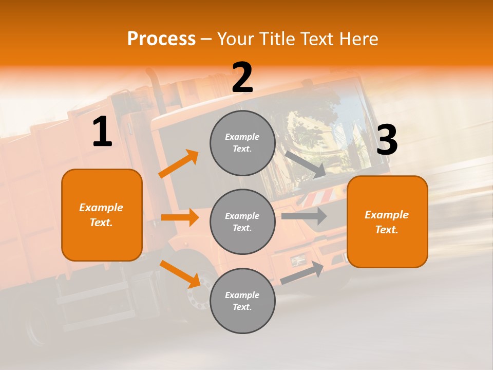 Stadt Transport Land PowerPoint Template
