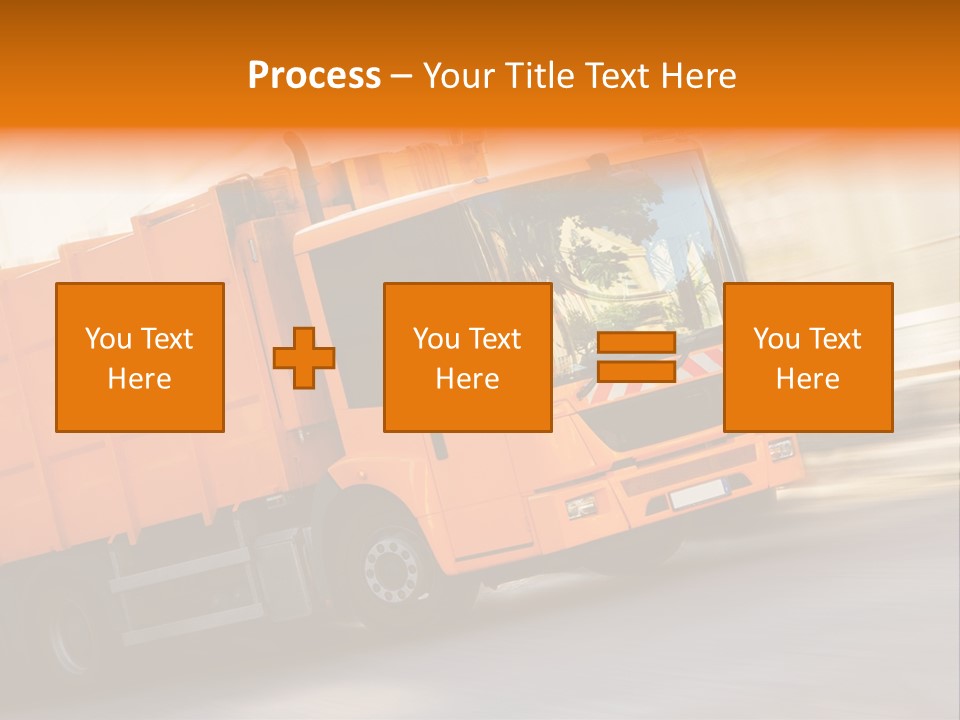 Stadt Transport Land PowerPoint Template