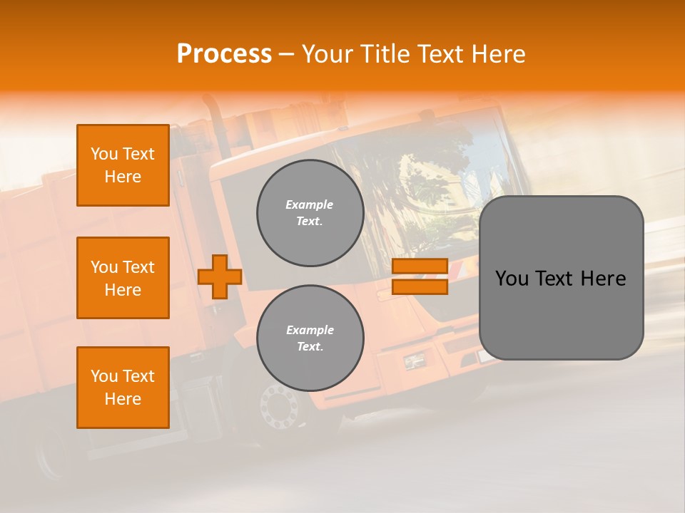 Stadt Transport Land PowerPoint Template