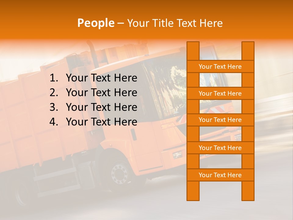 Stadt Transport Land PowerPoint Template
