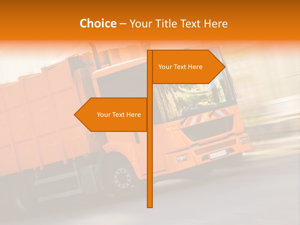 Stadt Transport Land PowerPoint Template