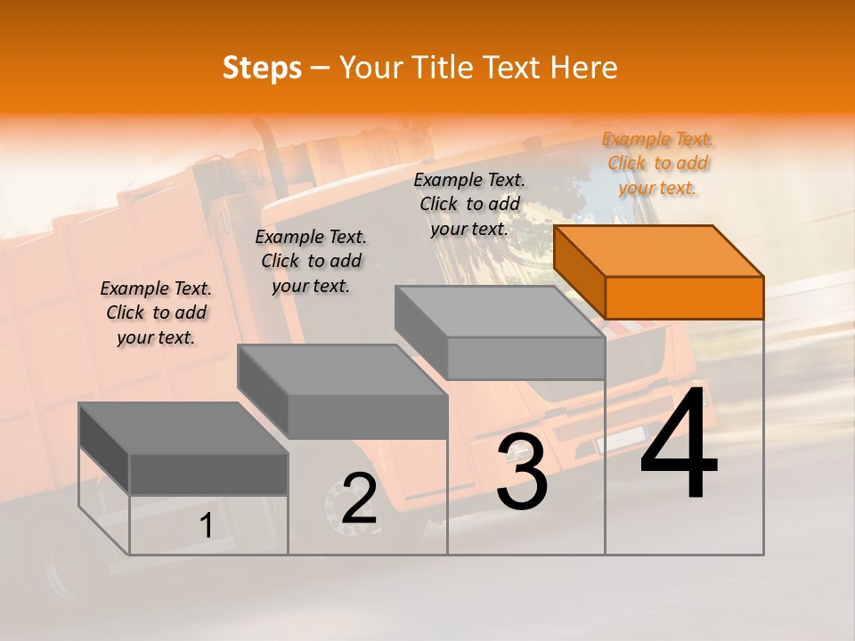 Stadt Transport Land PowerPoint Template