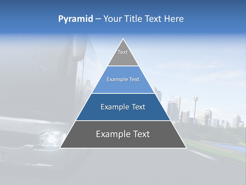 Fahrzeug Gro Stadtverkehr PowerPoint Template