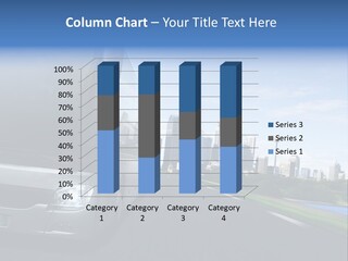 Fahrzeug Gro Stadtverkehr PowerPoint Template