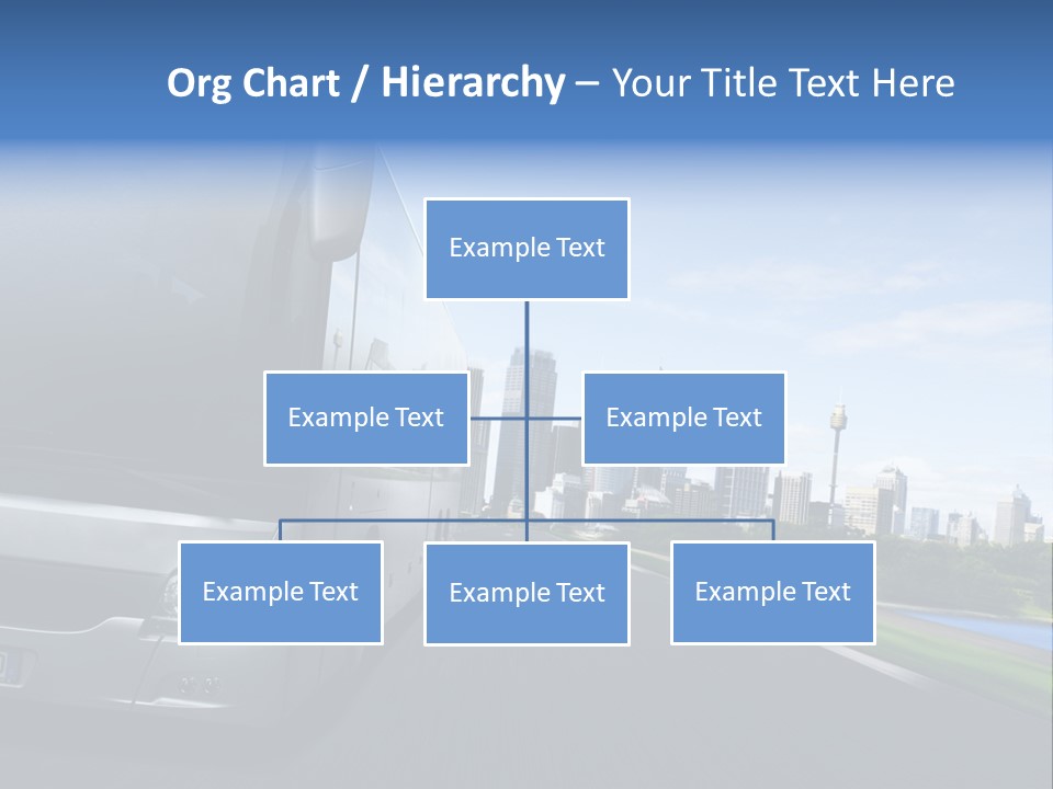 Fahrzeug Gro Stadtverkehr PowerPoint Template