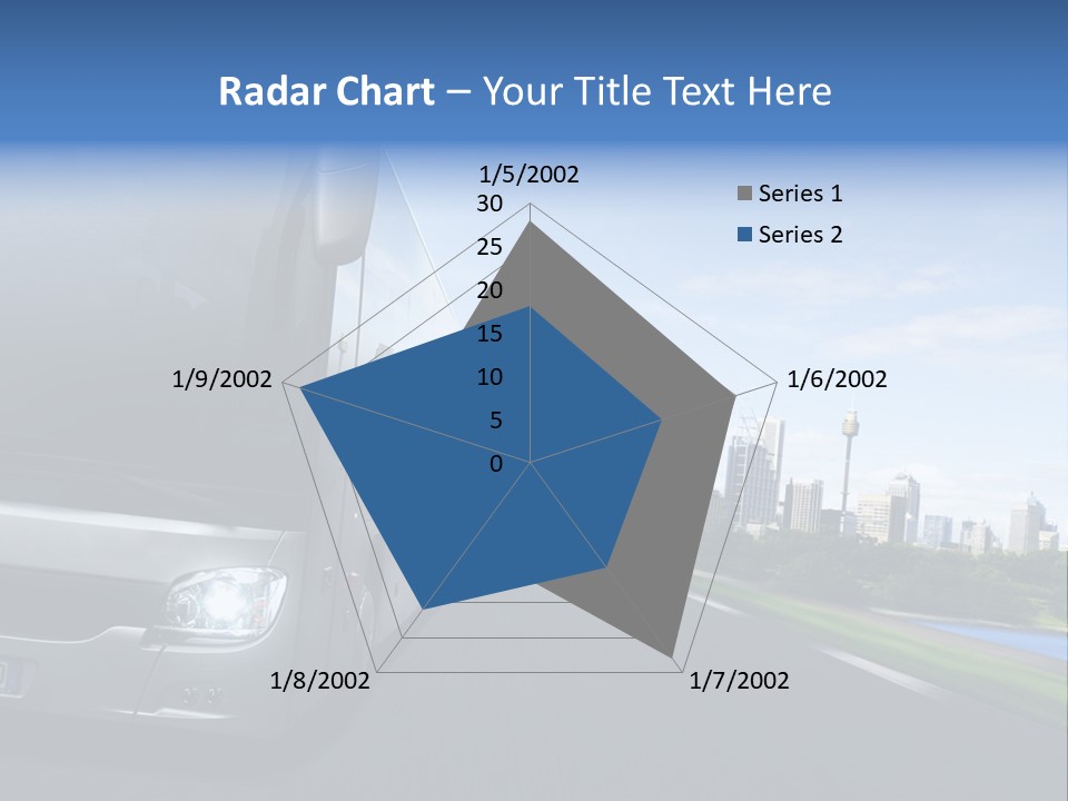 Fahrzeug Gro Stadtverkehr PowerPoint Template