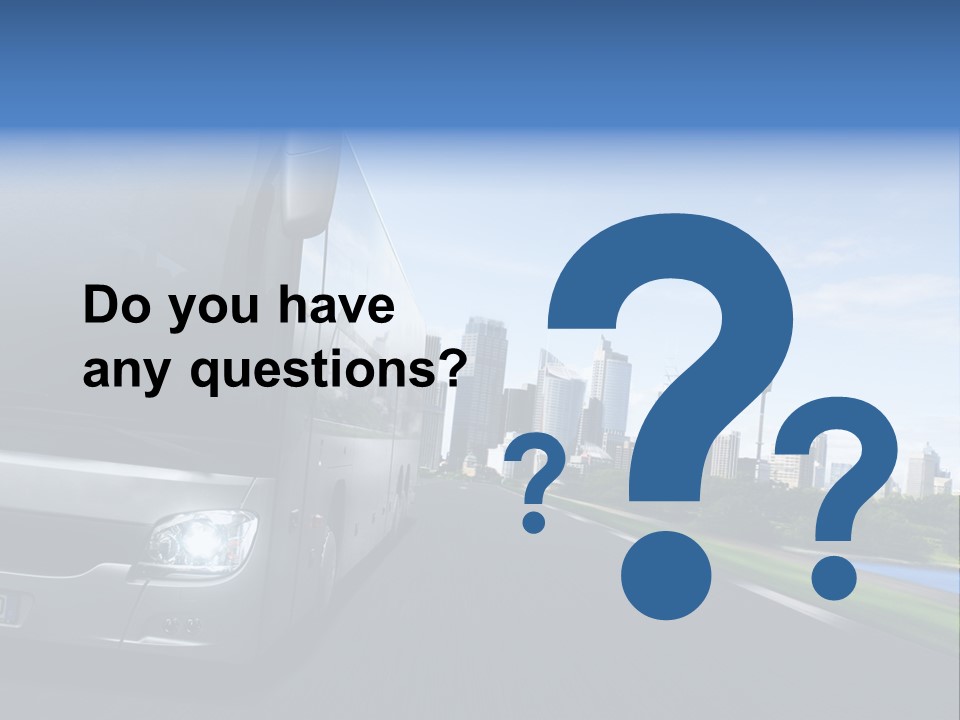 Fahrzeug Gro Stadtverkehr PowerPoint Template