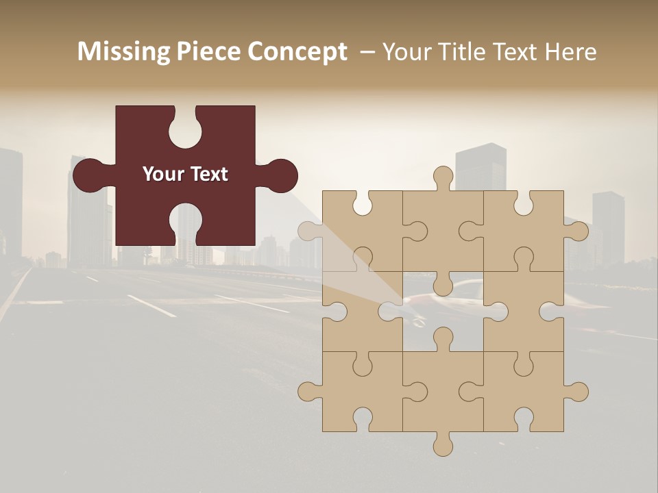 Symbol Light Speed PowerPoint Template