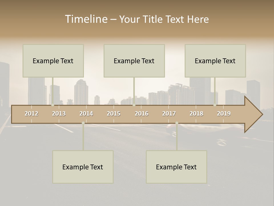 Symbol Light Speed PowerPoint Template