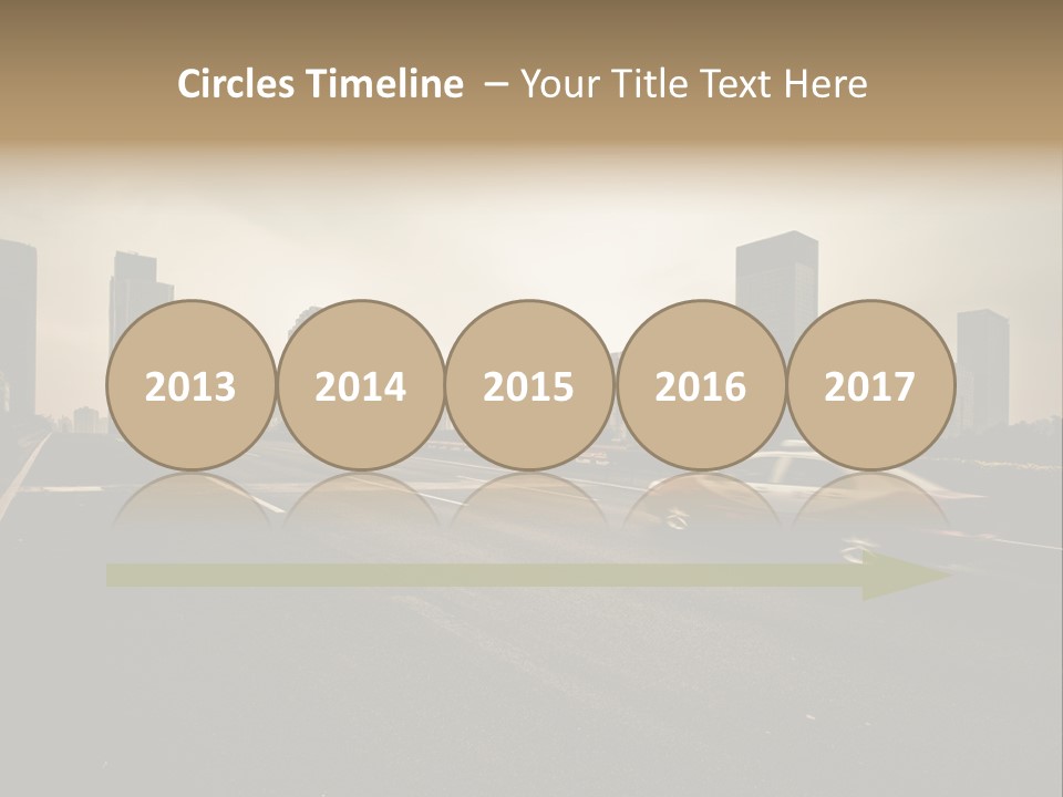 Symbol Light Speed PowerPoint Template