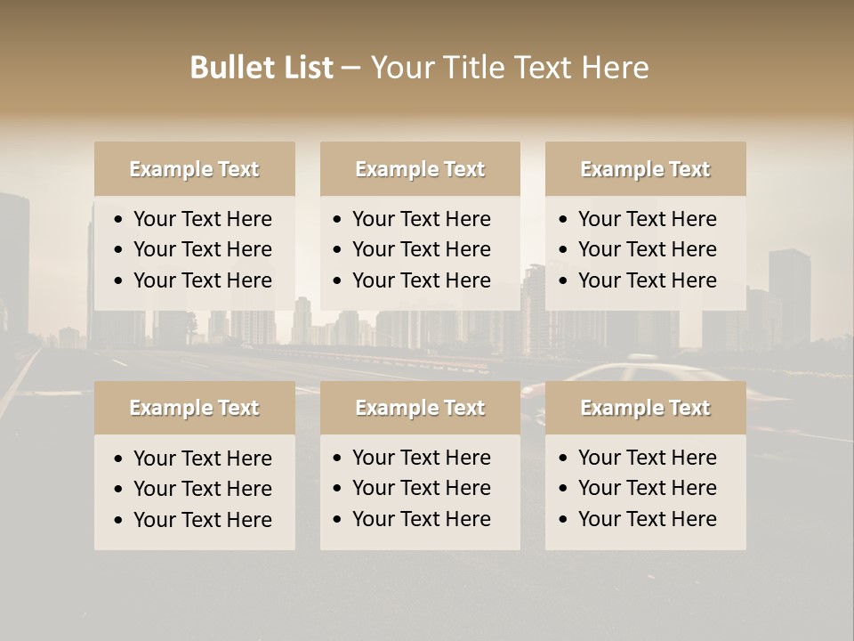 Symbol Light Speed PowerPoint Template