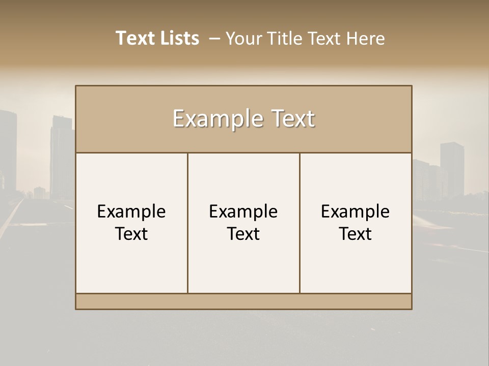Symbol Light Speed PowerPoint Template