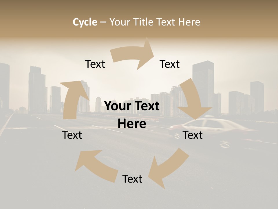 Symbol Light Speed PowerPoint Template