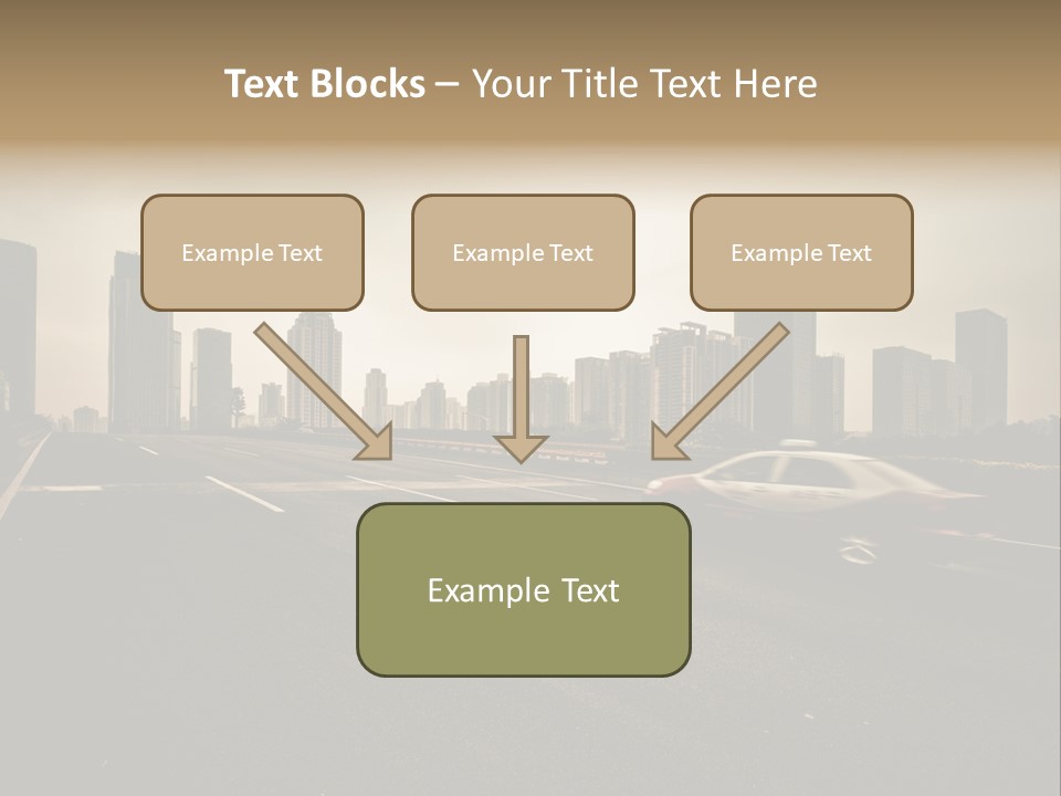 Symbol Light Speed PowerPoint Template
