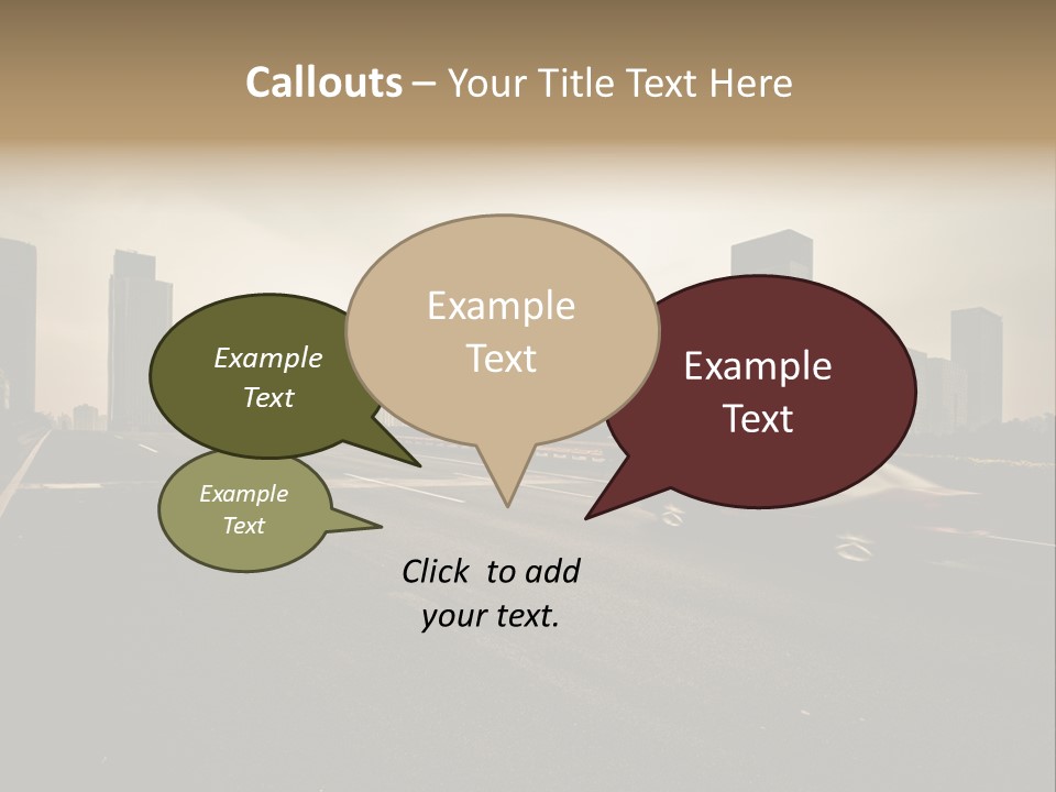 Symbol Light Speed PowerPoint Template