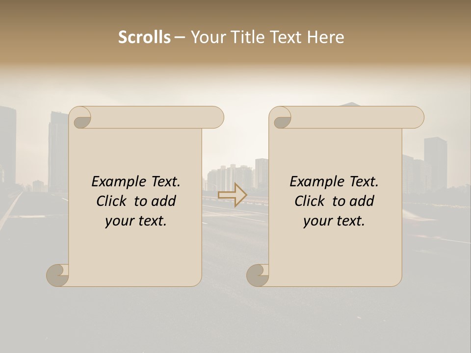 Symbol Light Speed PowerPoint Template