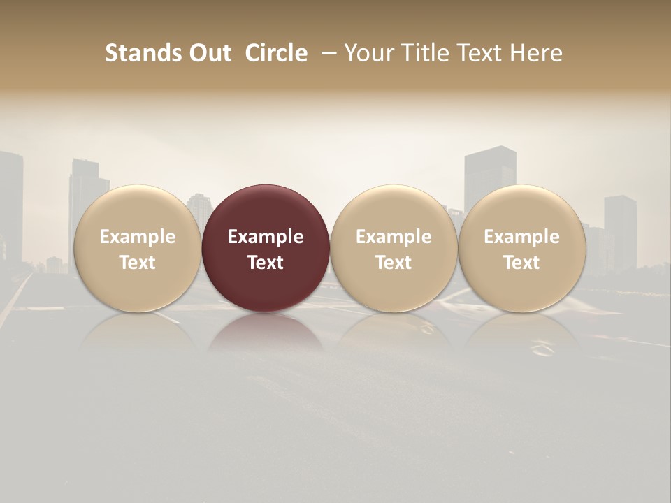 Symbol Light Speed PowerPoint Template