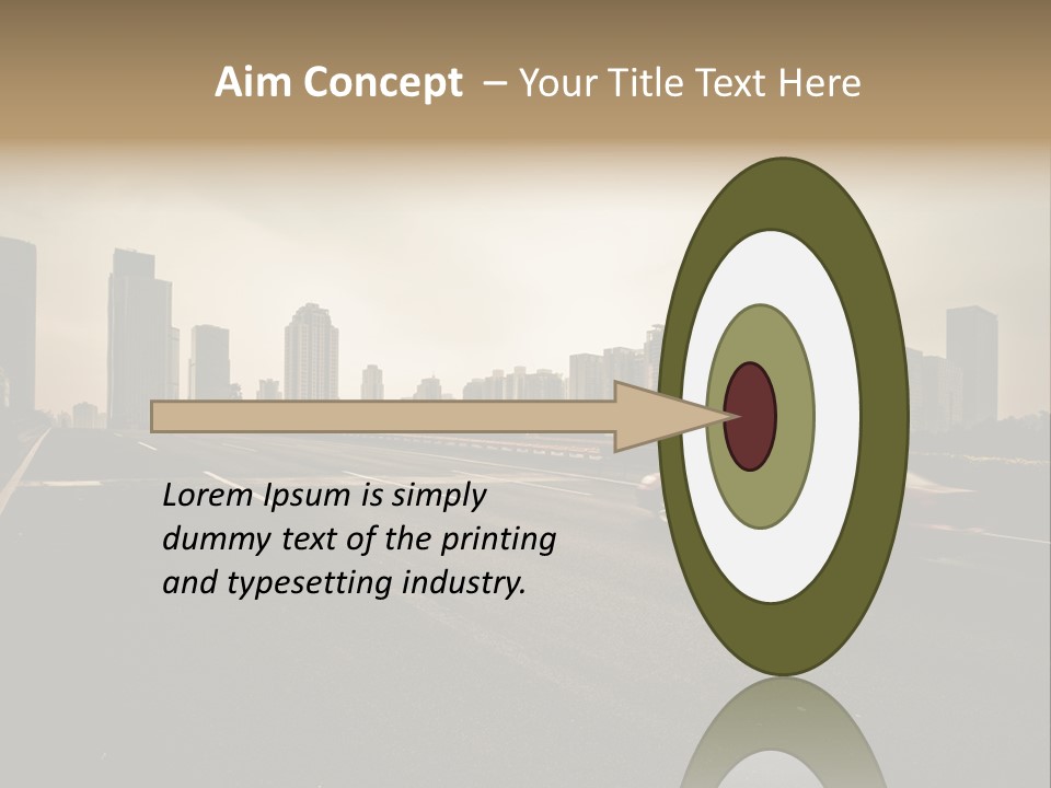 Symbol Light Speed PowerPoint Template