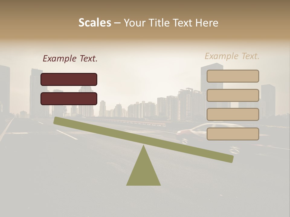 Symbol Light Speed PowerPoint Template