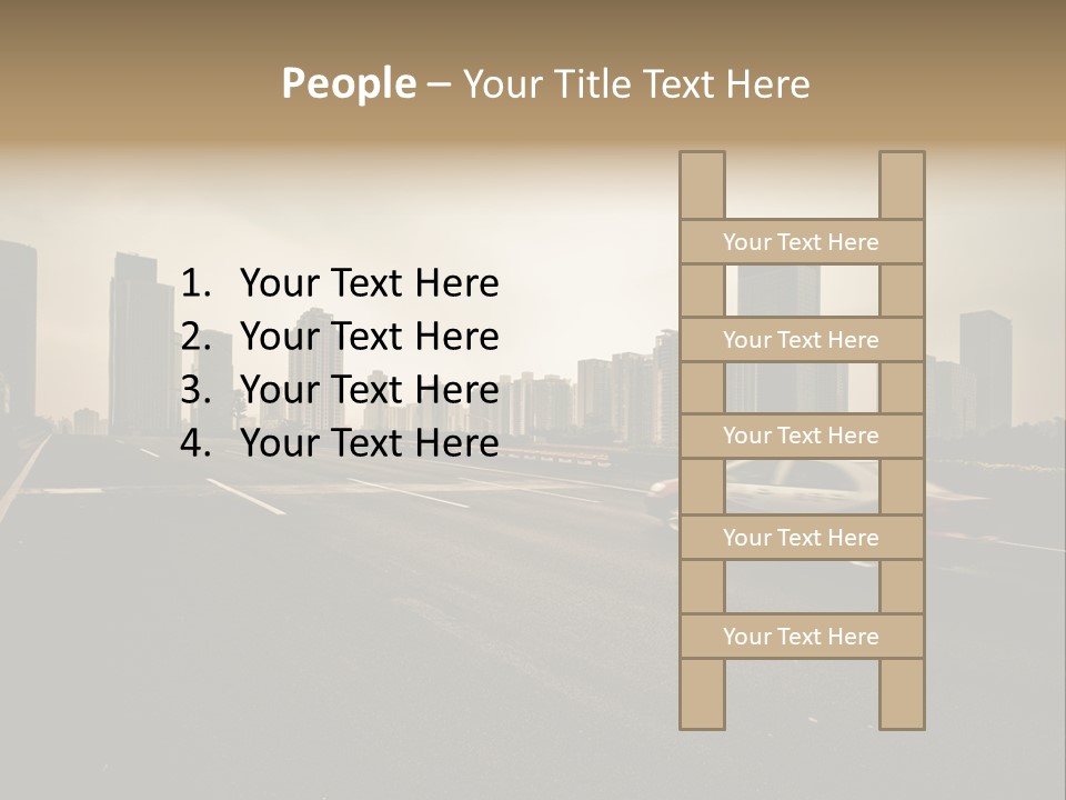 Symbol Light Speed PowerPoint Template