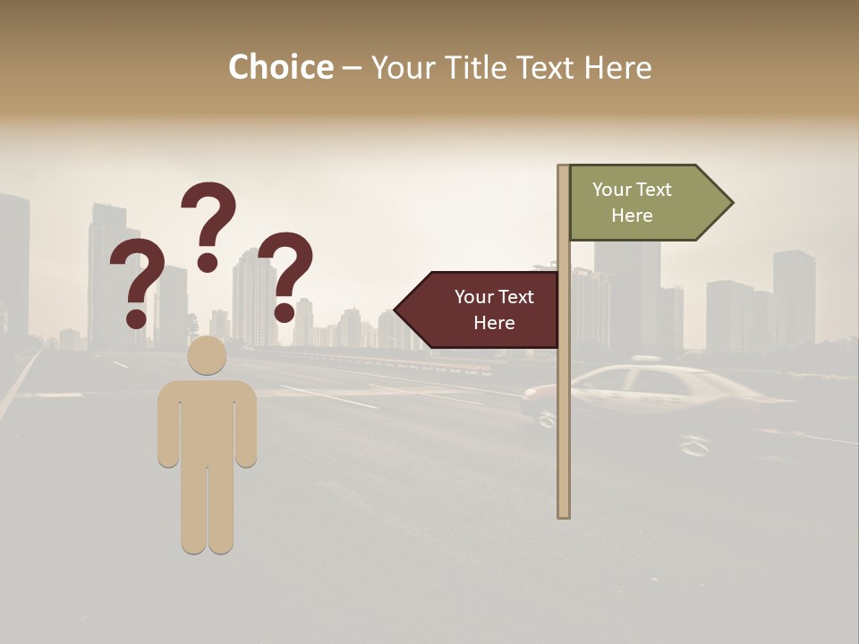 Symbol Light Speed PowerPoint Template