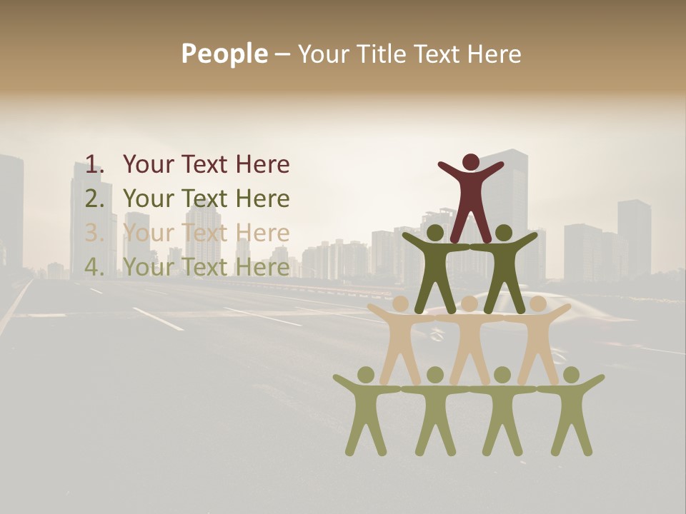 Symbol Light Speed PowerPoint Template