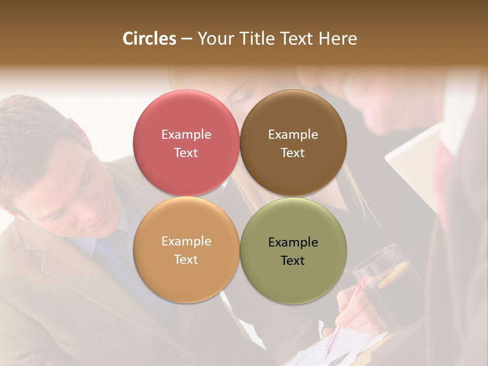 Person Workplace Teamwork PowerPoint Template