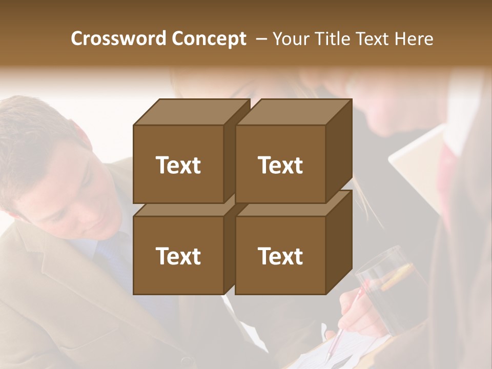Person Workplace Teamwork PowerPoint Template