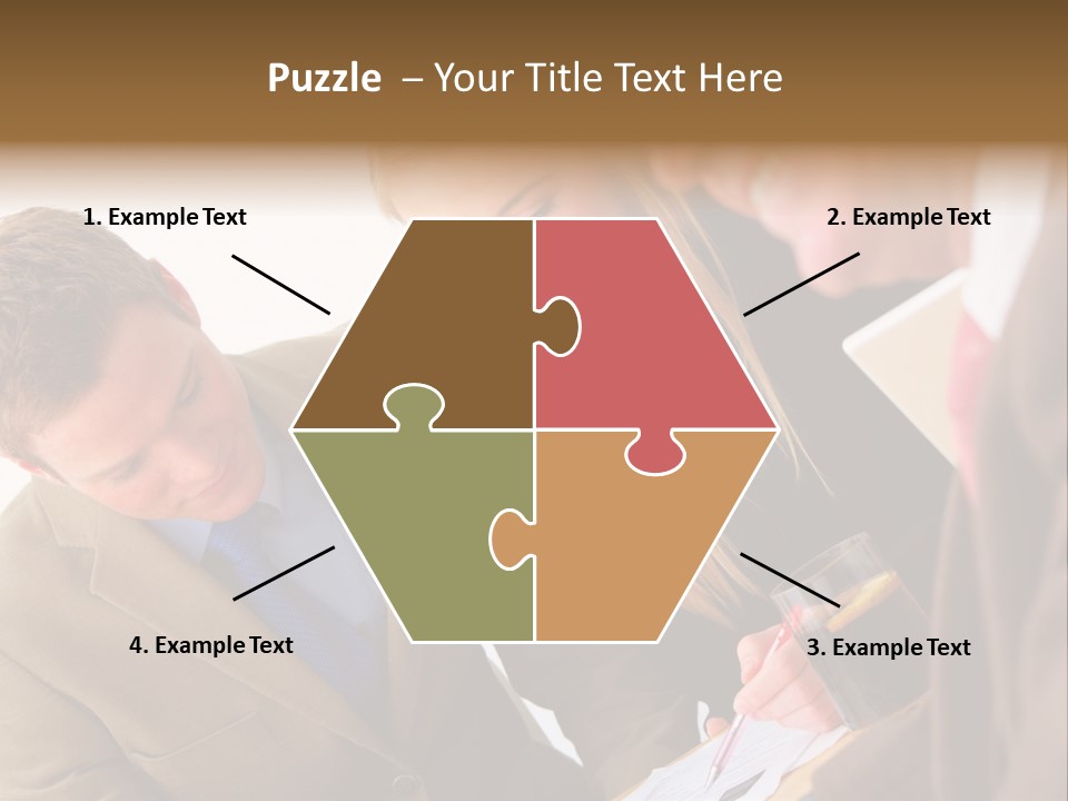 Person Workplace Teamwork PowerPoint Template