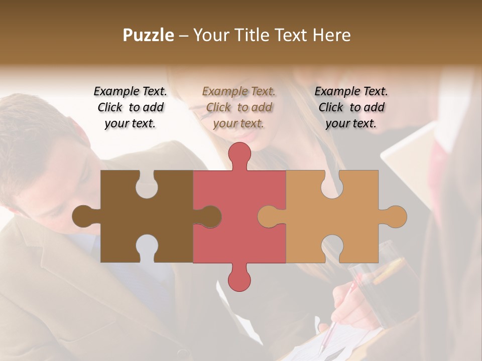 Person Workplace Teamwork PowerPoint Template