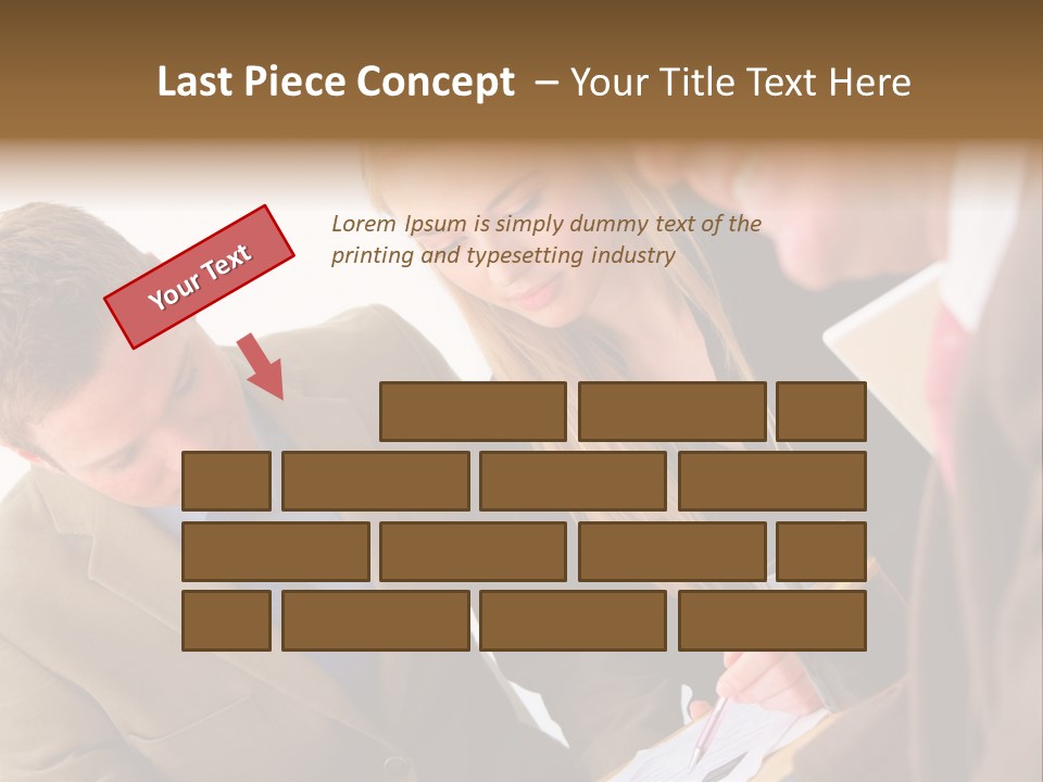 Person Workplace Teamwork PowerPoint Template